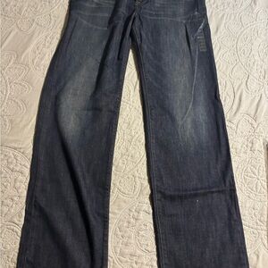 Dark Blue Denim Jeans